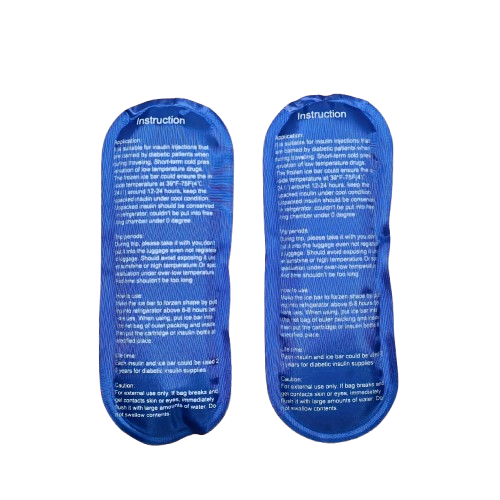 Conjunto com 1 a 6 Bolsas de Gelo com Gel Reutilizáveis – Mini Brisa
