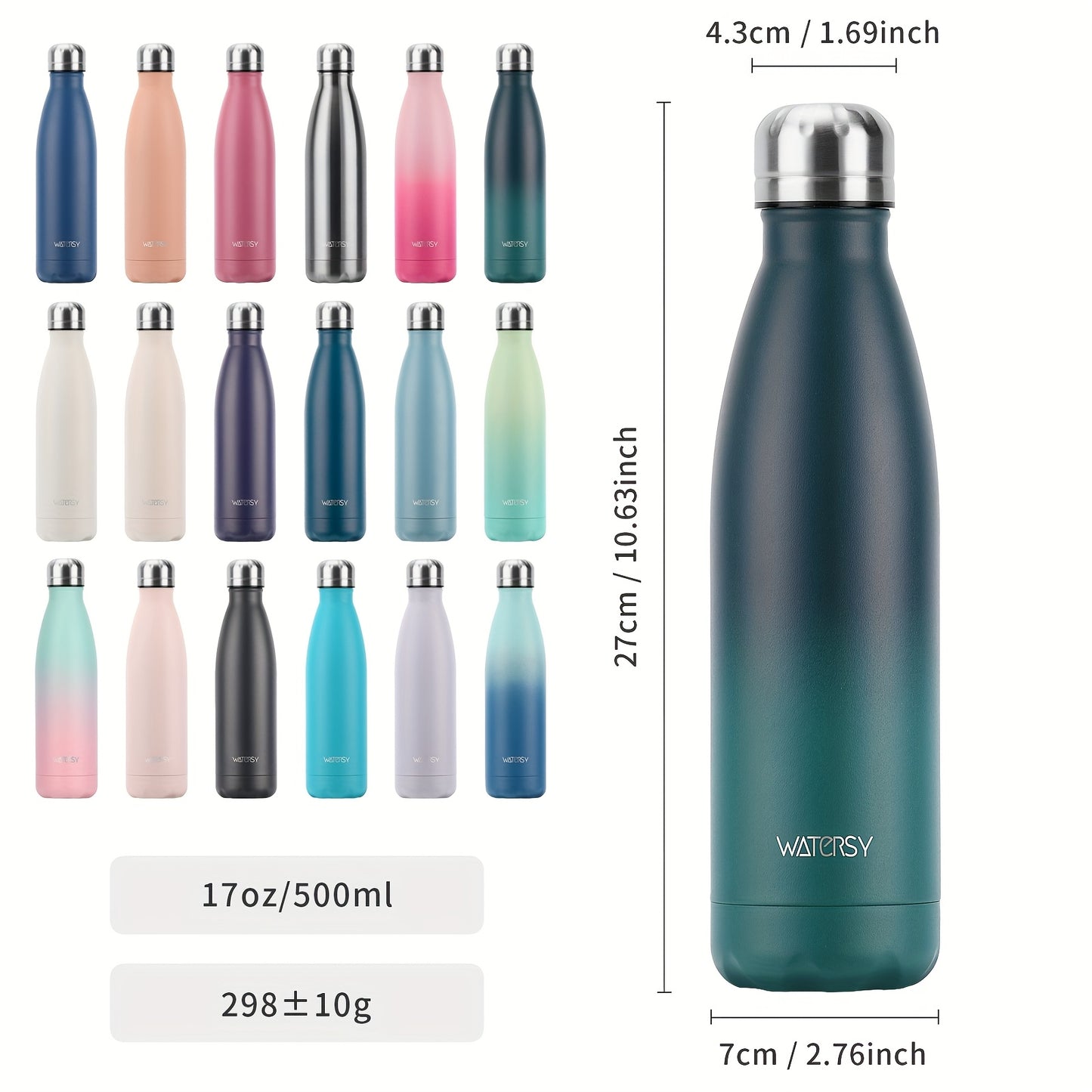 Garrafa Térmica WATERSY 500ml – Mini Brisa